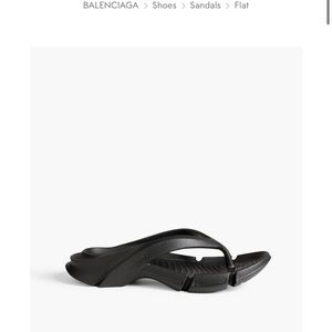 Balenciaga Mold Rubber Flip Flop